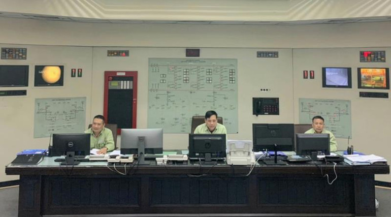 Phòng Điều khiển trung tâm Dây chuyền 2.