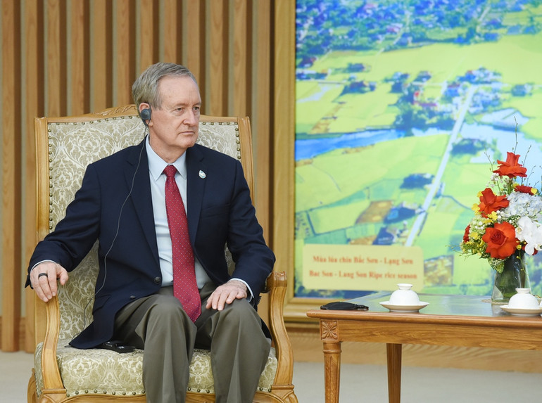 [Ảnh] Thủ tướng Phạm Minh Chính tiếp Thượng nghị sĩ Mike Crapo ảnh 5