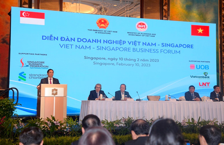 Diễn đàn Doanh nghiệp Việt Nam-Singapore.