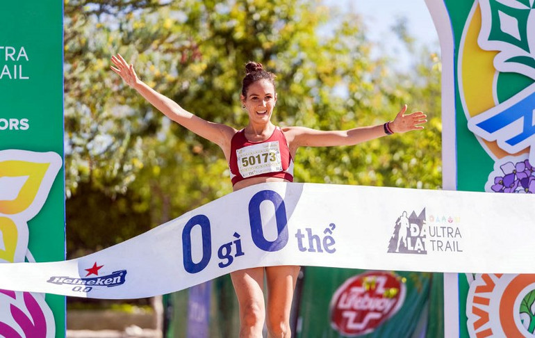 Vận động viên cán đích cự ly 5km nữ. Vận động viên cán đích cự ly 5km nữ.