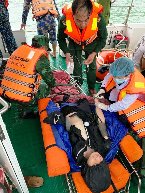 Nạn nhân bị đa chấn thương, bất tỉnh.