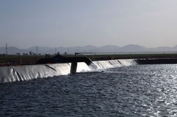 Hệ thống khử muối dùng cho tưới tiêu. (Nguồn: Reuters)