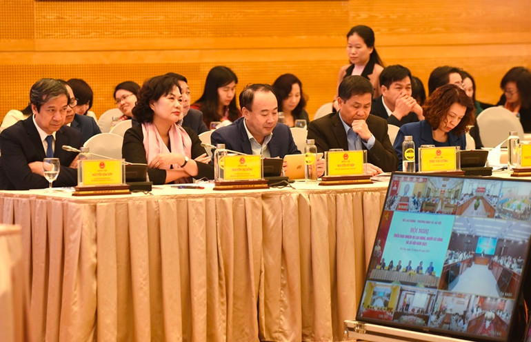 [Ảnh] Thủ tướng Phạm Minh Chính dự Hội nghị triển khai nhiệm vụ lao động, người có công và xã hội năm 2023 ảnh 6