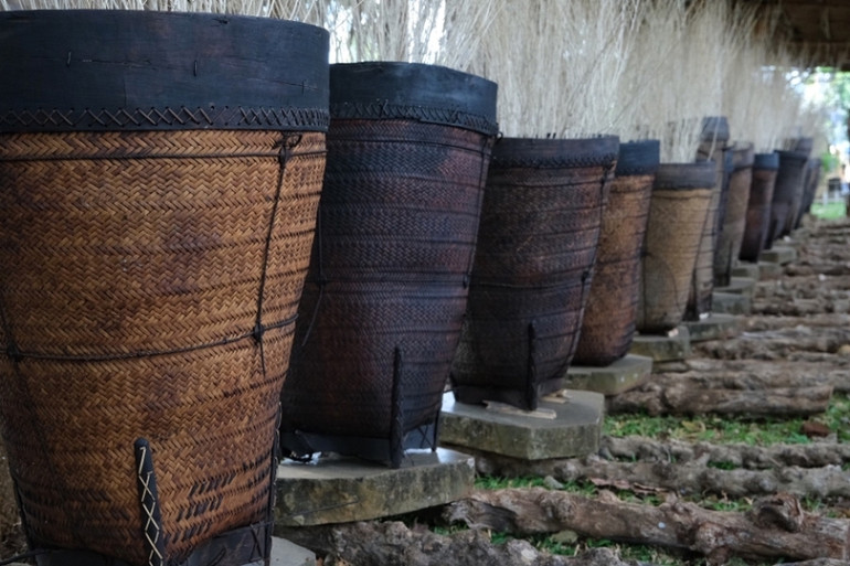 Bộ sưu tập gùi cổ. Bộ sưu tập gùi cổ.