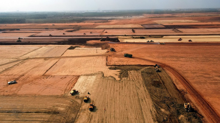 [Ảnh] Sân bay Long Thành - Đại công trường xây dựng lớn nhất cả nước ảnh 4