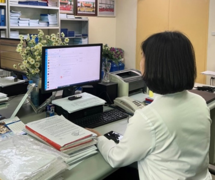 Triển khai thực hiện và xử lý công văn trên D-office.