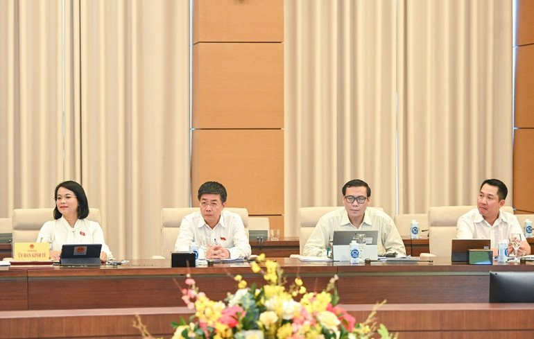 Các đại biểu dự buổi làm việc. (Ảnh: Duy Linh)