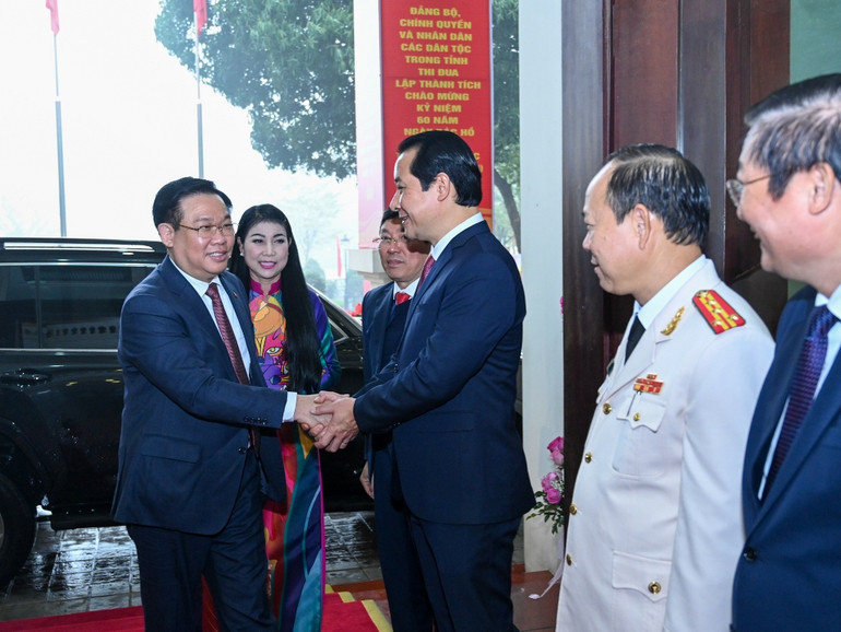 [Ảnh] Lễ kỷ niệm 60 năm Ngày Bác Hồ về thăm Vĩnh Phúc ảnh 9