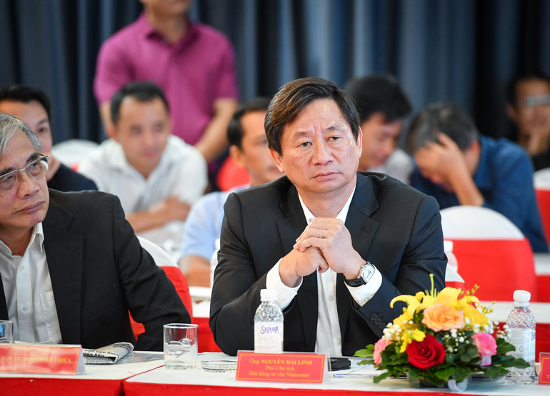 Ông Nguyễn Hải Linh, Phó Chủ tịch Hội đồng tư vấn Tổng công ty cổ phần Xuất nhập khẩu và Xây dựng Việt Nam-Vinaconex.