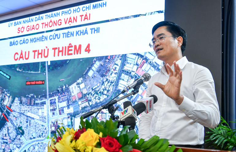Đồng chí Trần Quang Lâm, Giám đốc Sở Giao thông vận tải Thành phố Hồ Chí Minh