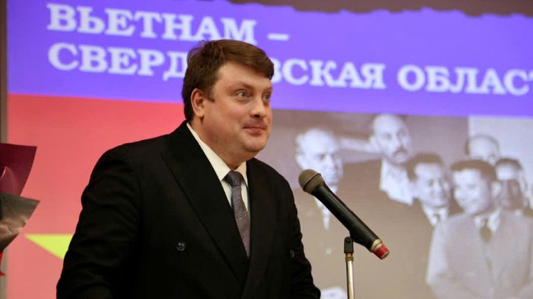 Ông Vladimir Murashkin, Giám đốc Ngôi nhà Nga tại Hà Nội.