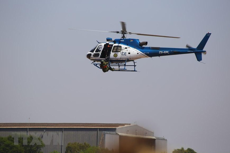 [Ảnh] Ấn tượng với triển lãm quốc phòng, hàng không vũ trụ khu vực châu Phi ảnh 8