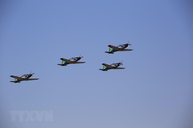 [Ảnh] Ấn tượng với triển lãm quốc phòng, hàng không vũ trụ khu vực châu Phi ảnh 5