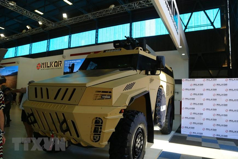 [Ảnh] Ấn tượng với triển lãm quốc phòng, hàng không vũ trụ khu vực châu Phi ảnh 16