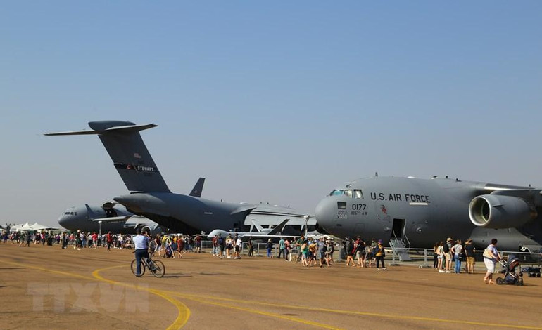 [Ảnh] Ấn tượng với triển lãm quốc phòng, hàng không vũ trụ khu vực châu Phi ảnh 13