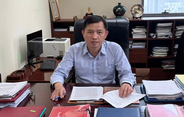 Ông Nguyễn Khánh Tùng Phó Giám đốc Ban Quản lý dự án đường sắt.