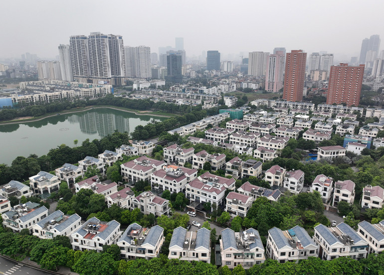 Khu đô thị mới tại khu vực phía Tây Hồ Tây. Ảnh: Duy Linh Khu đô thị mới tại khu vực phía Tây Hồ Tây. Ảnh: Duy Linh
