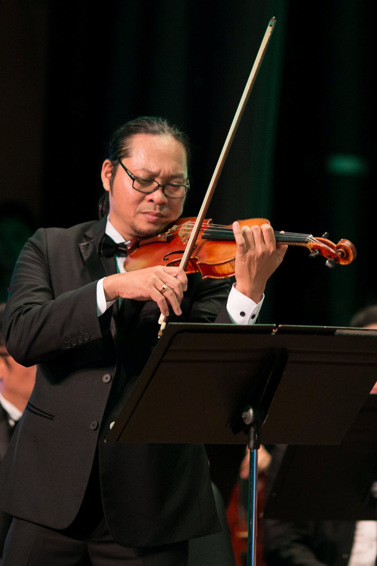 Nghệ sĩ của HBSO biểu diễn Hòa nhạc Mùa xuân.