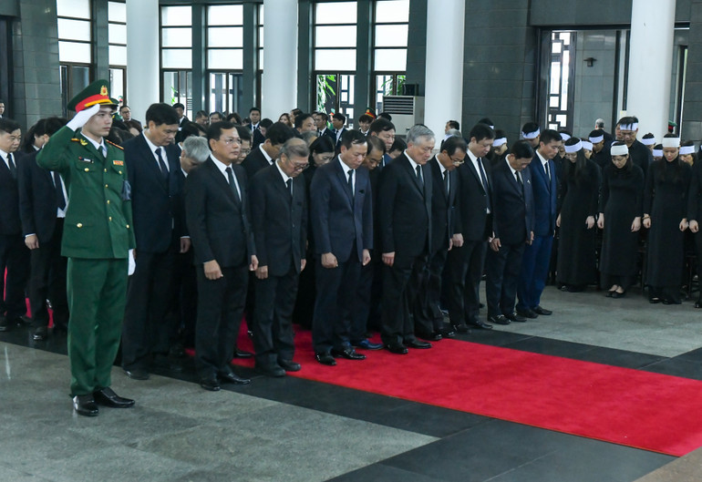 Toàn cảnh Lễ viếng Tổng Bí thư Nguyễn Phú Trọng: Trang nghiêm và xúc động ảnh 141