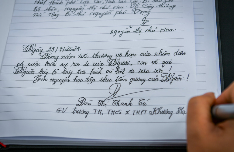 Toàn cảnh Lễ viếng Tổng Bí thư Nguyễn Phú Trọng: Trang nghiêm và xúc động ảnh 37