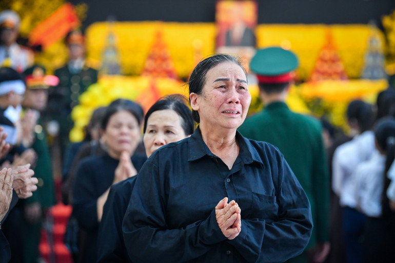 Toàn cảnh Lễ viếng Tổng Bí thư Nguyễn Phú Trọng: Trang nghiêm và xúc động ảnh 298