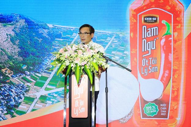 Ông Nguyễn Như Cương, Cục trưởng Cục Trồng trọt, Bộ Nông nghiệp và Phát triển nông thôn, phát biểu tại buổi lễ.