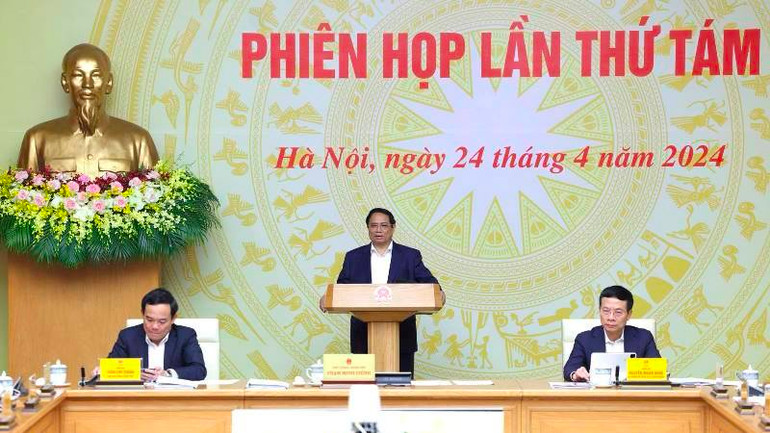 Thủ tướng Phạm Minh Chính phát biểu ý kiến khai mạc.