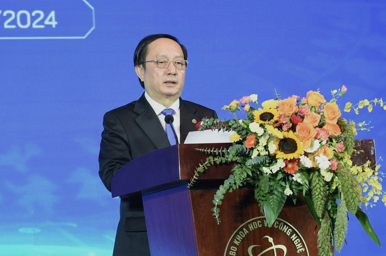 [Ảnh] Thủ tướng dự Lễ chào mừng Ngày Khoa học và Công nghệ Việt Nam ảnh 5