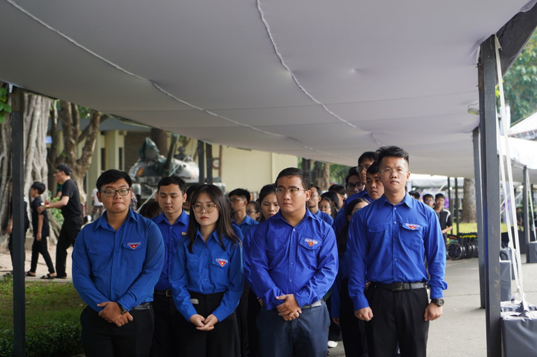 Toàn cảnh Lễ viếng Tổng Bí thư Nguyễn Phú Trọng: Trang nghiêm và xúc động ảnh 115