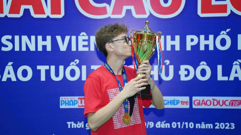 Vận động viên thi đấu ở mùa giải 2023.