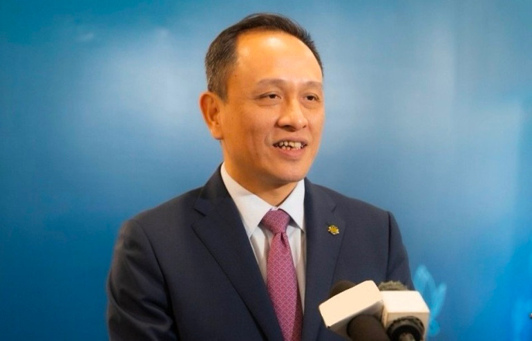 Ông Lê Hồng Hà, Tổng Giám đốc Vietnam Airlines.
