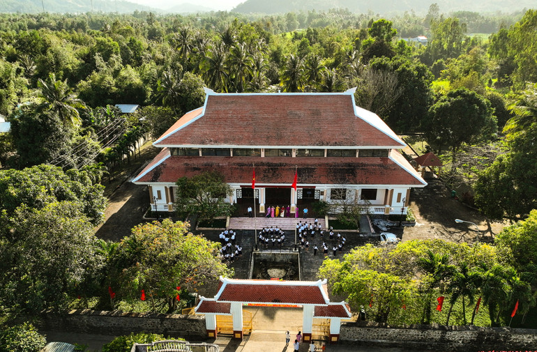 Di tích lịch sử thành An Thổ, nơi sinh cố Tổng Bí thư Trần Phú tại xã An Dân, huyện Tuy An, tỉnh Phú Yên.