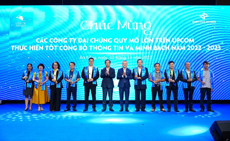 Top 10 Công ty đại chúng quy mô lớn trên UPCoM thực hiện tốt CBTT&MB năm 2022-2023