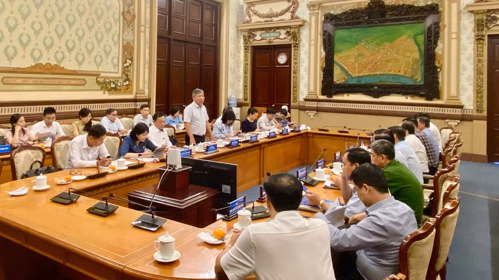 Quang cảnh buổi khảo sát.