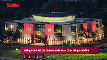 [Video] Nhà Quốc hội mở cửa đón nhân dân tham quan dịp Quốc khánh