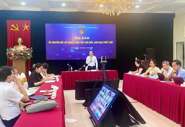 Tầm quan trọng của chuyển đổi số trong công tác trợ giúp pháp lý ngày càng được chú trọng, đầu tư.
