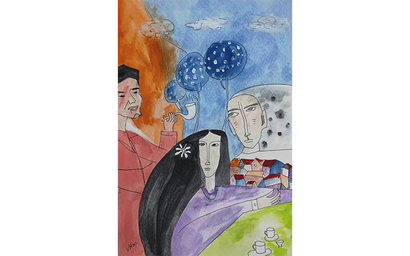 Minh họa của VĂN HỌC