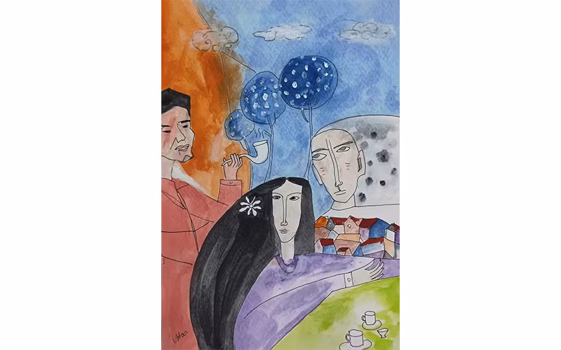 Minh họa của VĂN HỌC