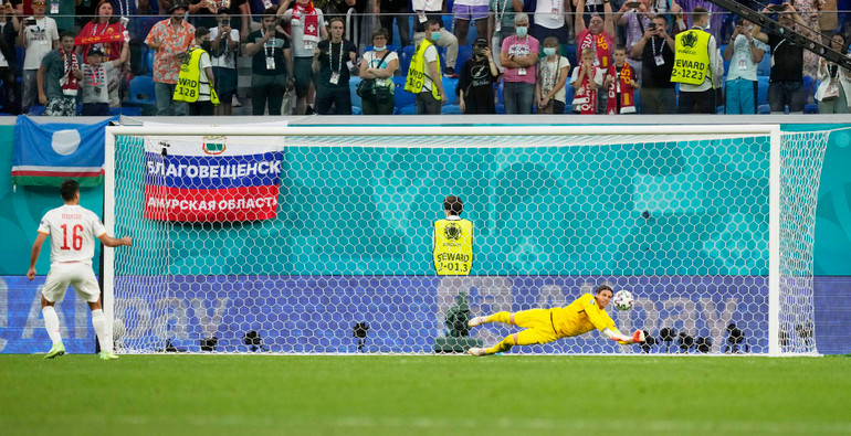 Nhìn lại màn luân lưu kịch tính đưa Tây Ban Nha vào bán kết Euro 2020 -0