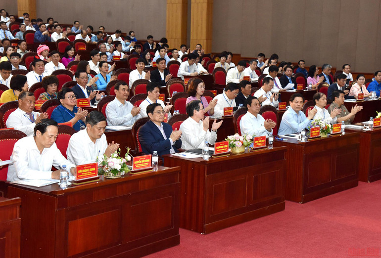 Các đại biểu tại Hội nghị. (Ảnh: TRẦN HẢI) Tiếp sức, hỗ trợ nông dân phục hồi, phát triển nông nghiệp, nông thôn bền vững -0