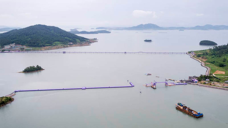 Độc đáo “Quần đảo Tím” hút khách ở Hàn Quốc -0