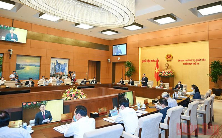 Khai mạc Phiên họp thứ 10 Ủy ban Thường vụ Quốc hội -0