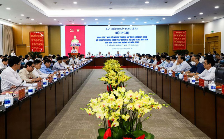 Xây dựng, hoàn thiện Nhà nước pháp quyền XHCN mang lại ấm no, hạnh phúc cho nhân dân -0