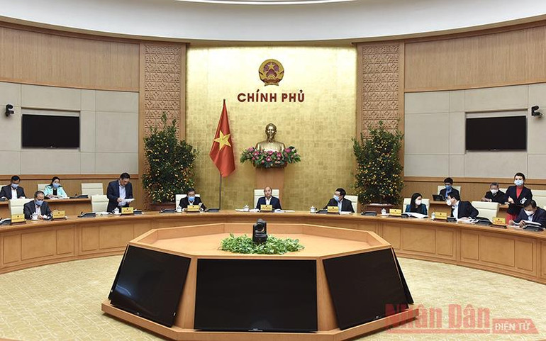 Thường trực Chính phủ họp về kế hoạch vay, trả nợ công giai đoạn 2021-2025 -0