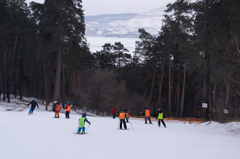 Mùa đông bên dòng Volga -0