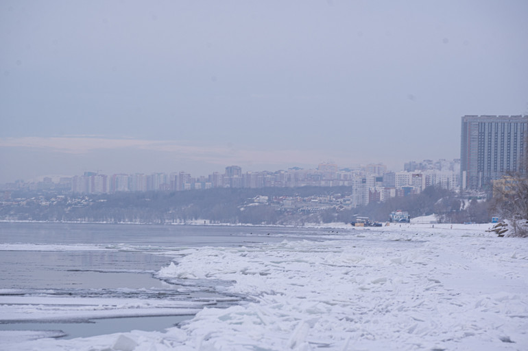 Mùa đông bên dòng Volga -0