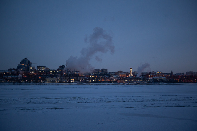 Mùa đông bên dòng Volga -0