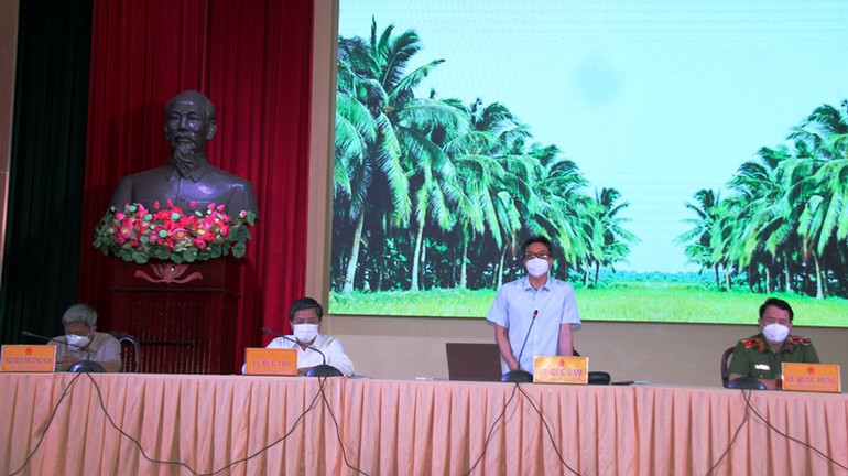 Dốc toàn lực để Bến Tre trở thành vùng an toàn nhanh nhất -0