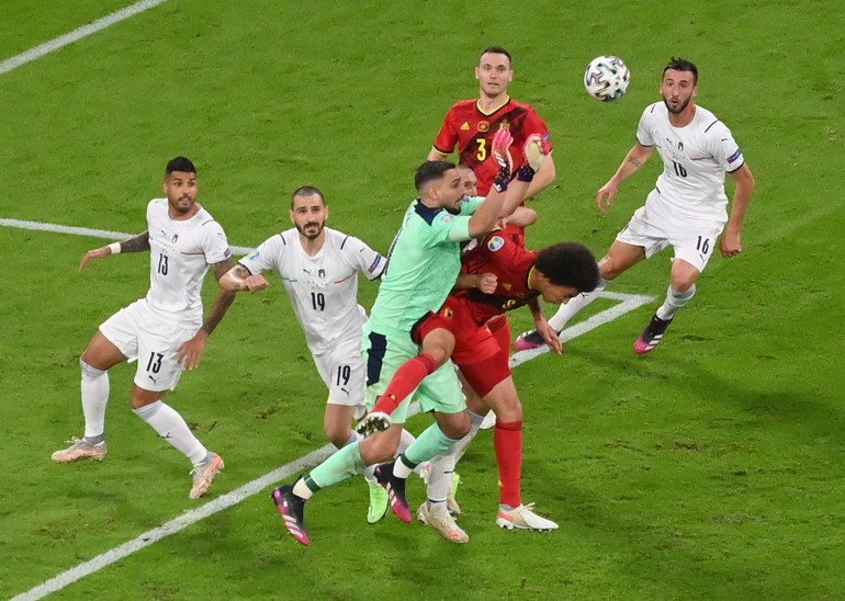 Cận cảnh Italia loại Bỉ đoạt vé vào bán kết Euro 2020 -0