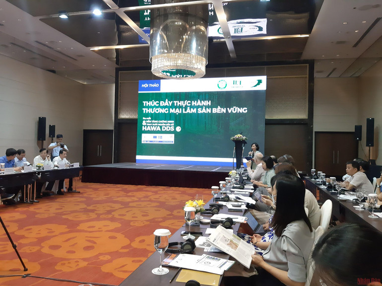 Thúc đẩy thực hành thương mại lâm sản bền vững -0